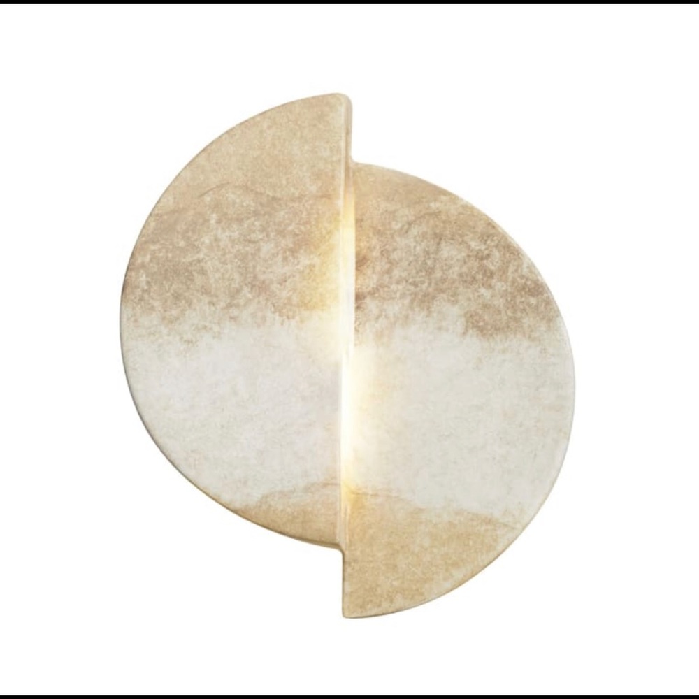 Justice Design - Ambiance 9" Tall LED Wall Sconce